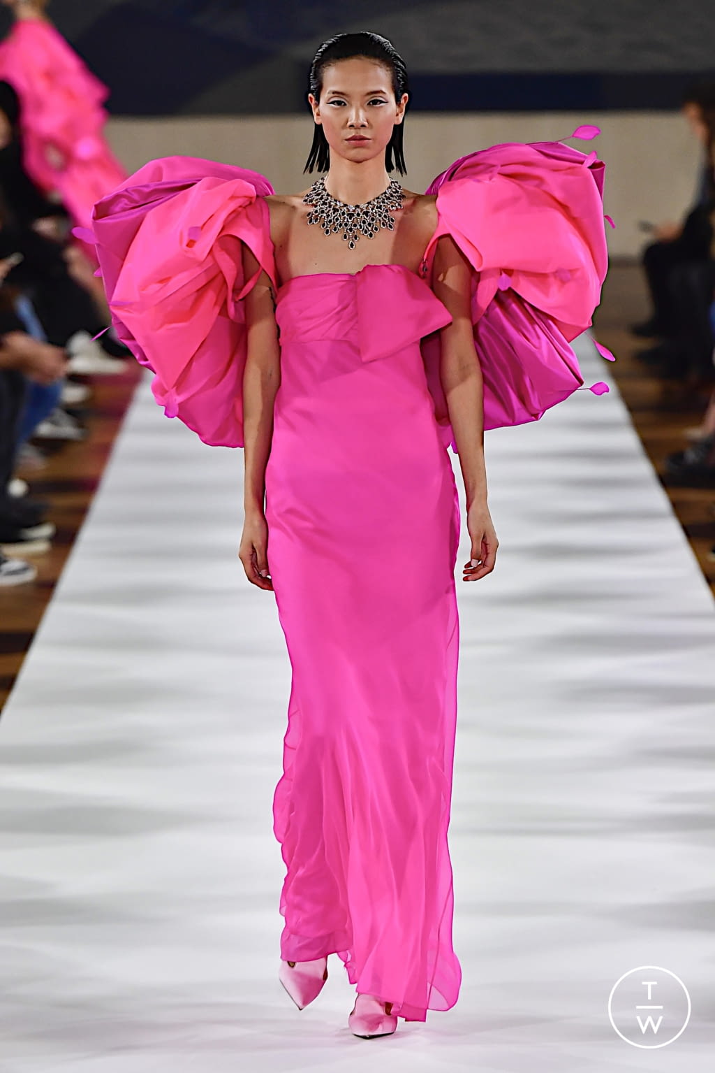 Fashion Week Paris Spring/Summer 2022 look 28 from the Yanina Couture collection couture