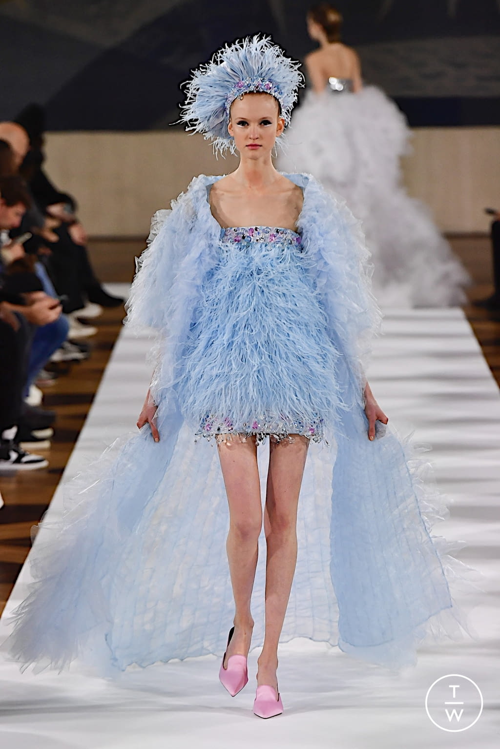 Fashion Week Paris Spring/Summer 2022 look 31 from the Yanina Couture collection couture