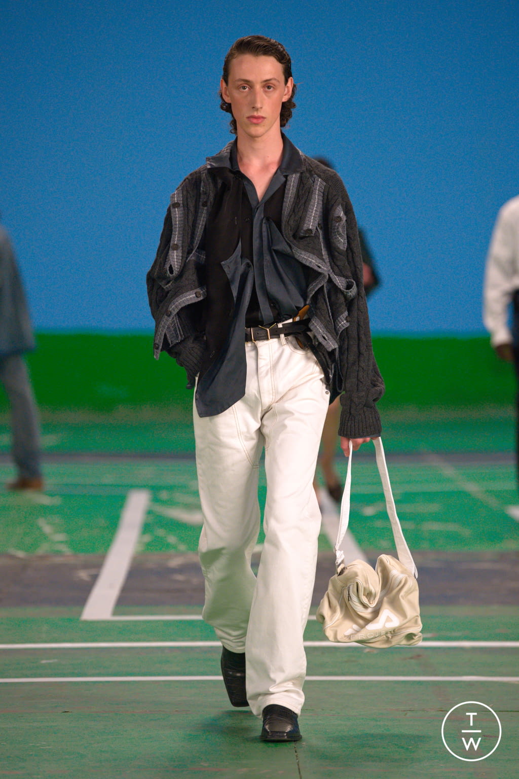 Fashion Week Paris Spring/Summer 2022 look 14 from the Y/PROJECT collection menswear