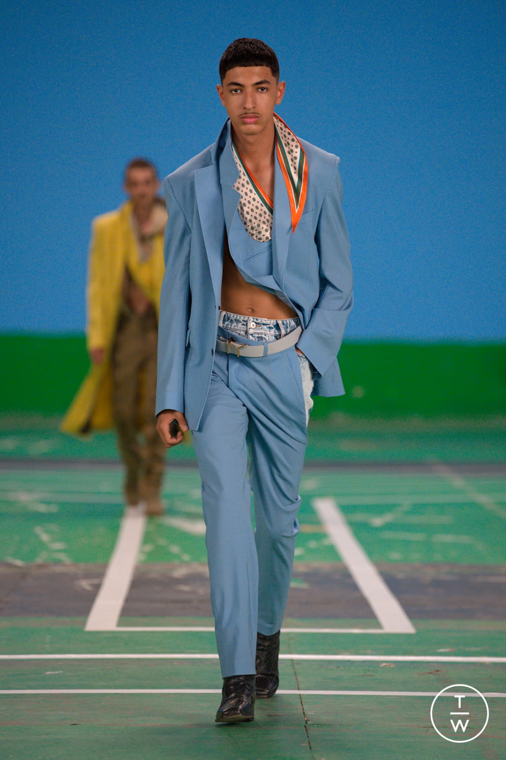 Fashion Week Paris Spring/Summer 2022 look 19 from the Y/PROJECT collection menswear