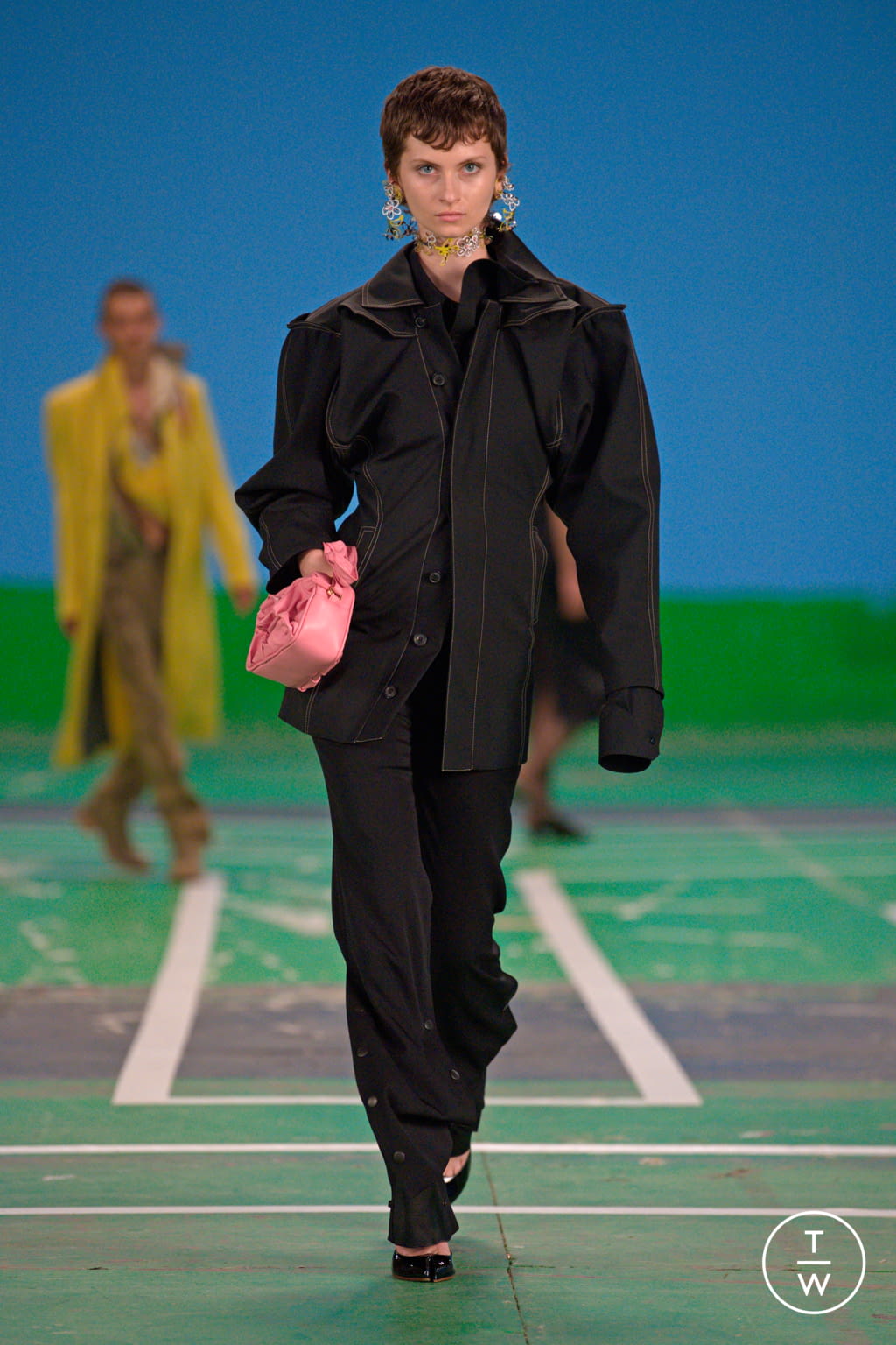 Fashion Week Paris Spring/Summer 2022 look 25 from the Y/PROJECT collection 男装