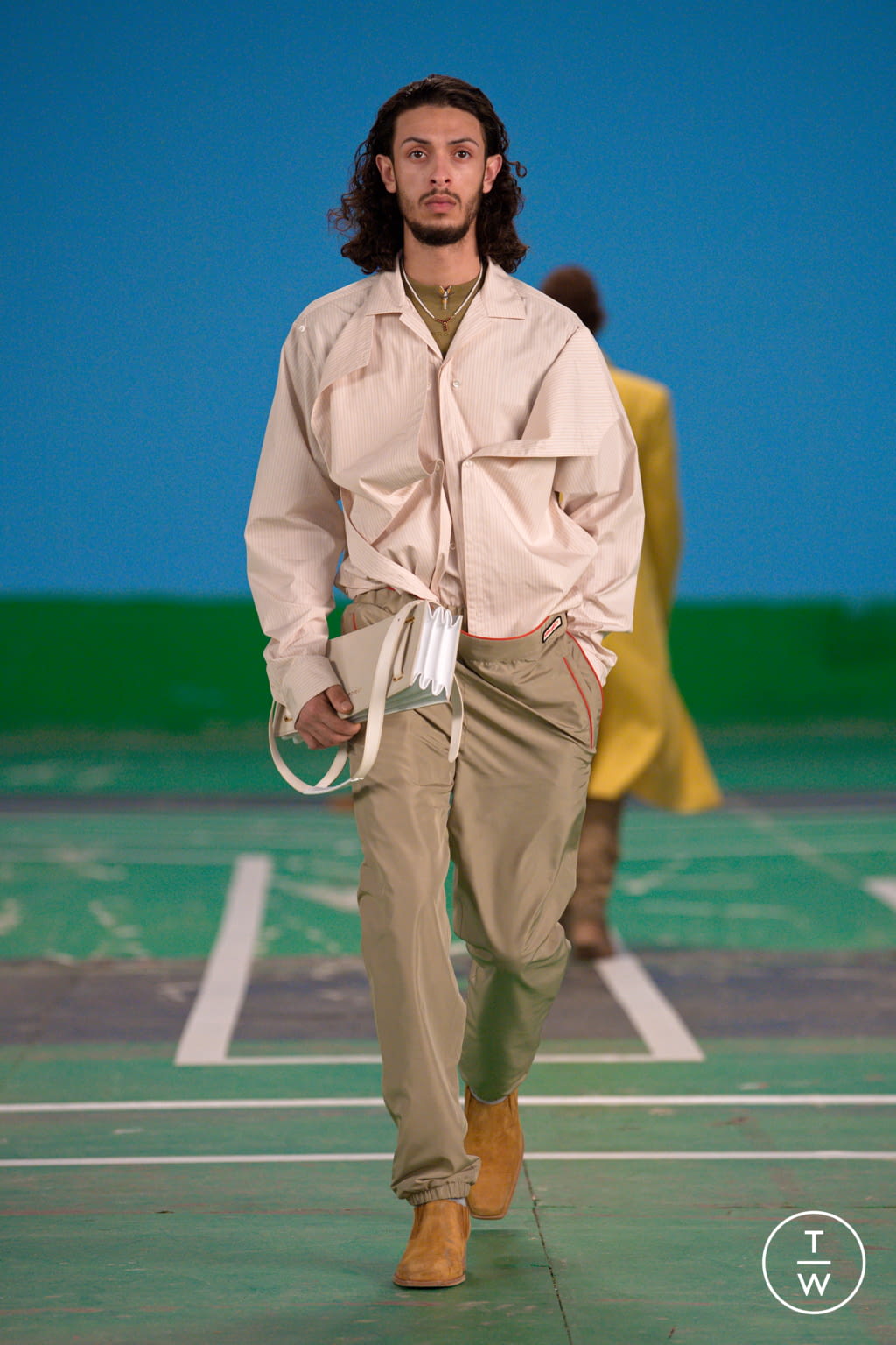 Fashion Week Paris Spring/Summer 2022 look 28 from the Y/PROJECT collection menswear