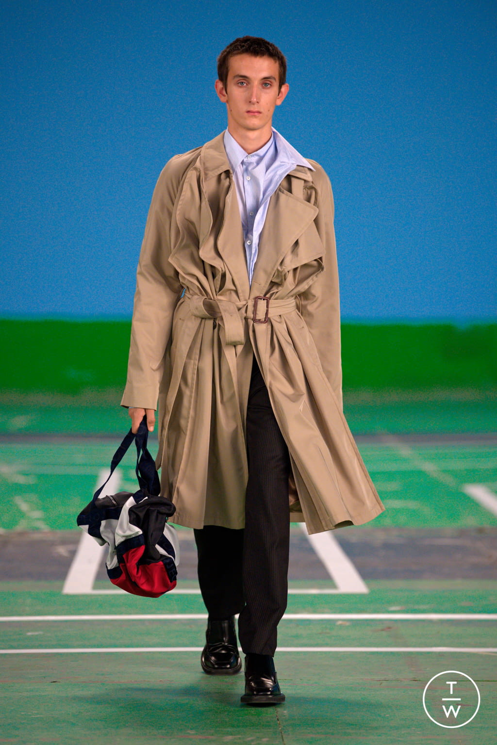 Fashion Week Paris Spring/Summer 2022 look 3 from the Y/PROJECT collection menswear