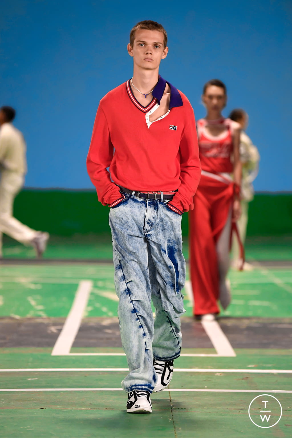 Fashion Week Paris Spring/Summer 2022 look 34 from the Y/PROJECT collection menswear