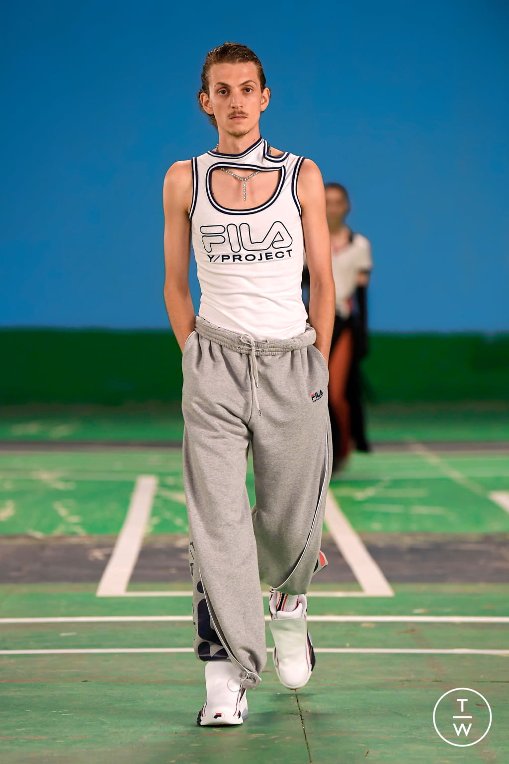Fashion Week Paris Spring/Summer 2022 look 43 from the Y/PROJECT collection menswear
