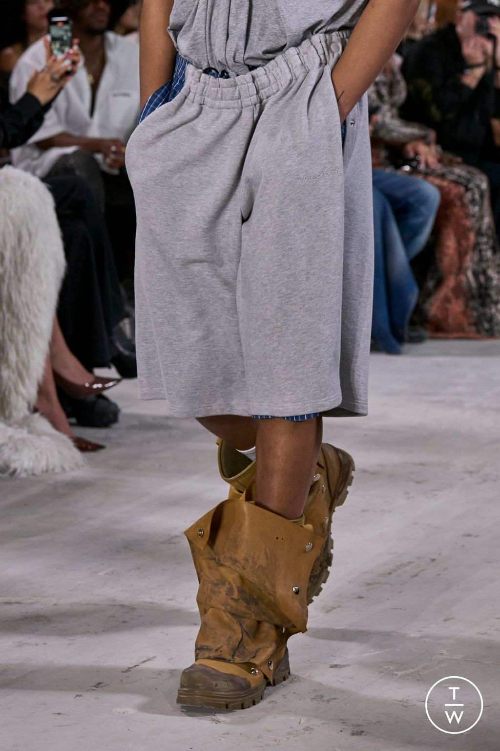 Fashion Week Paris Spring/Summer 2024 look 9 from the Y/PROJECT collection womenswear accessories