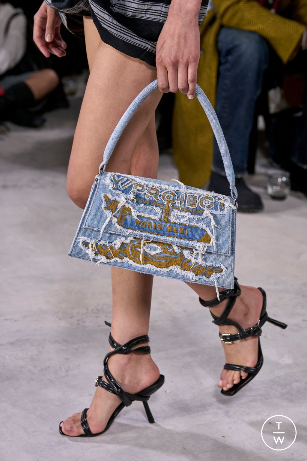 Fashion Week Paris Spring/Summer 2024 look 13 from the Y/PROJECT collection womenswear accessories