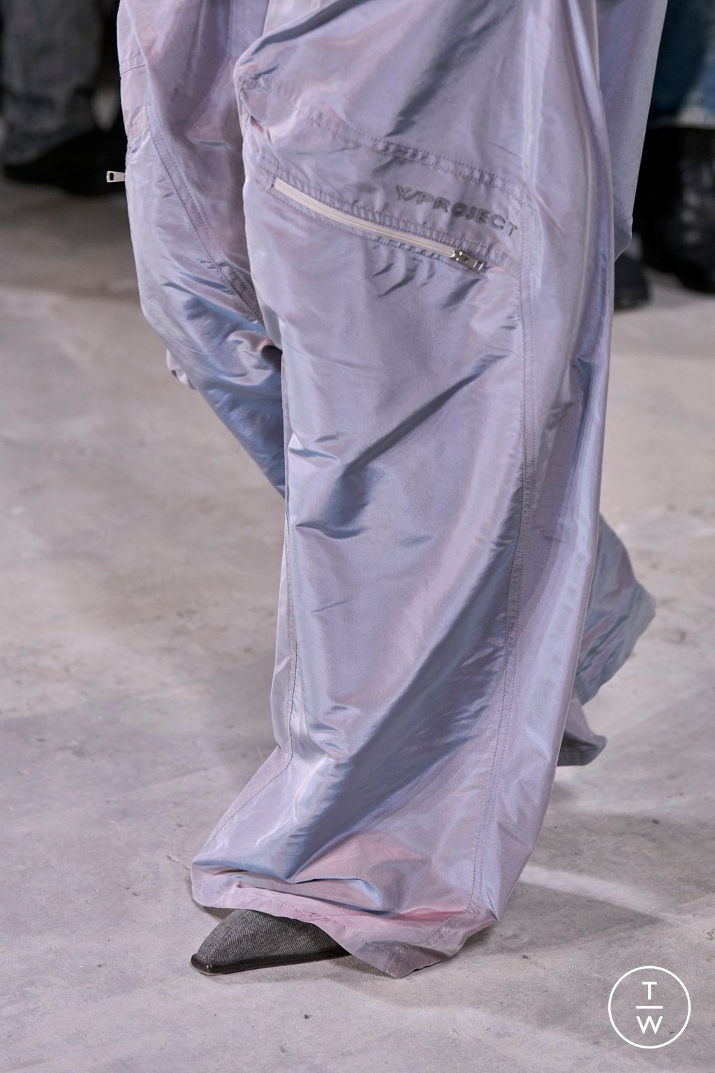 Fashion Week Paris Spring/Summer 2024 look 18 from the Y/PROJECT collection womenswear accessories