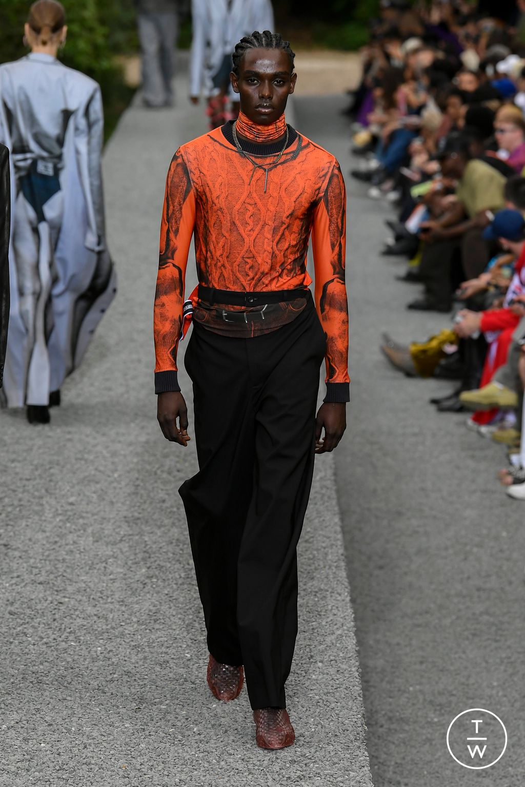 Fashion Week Paris Spring/Summer 2023 look 38 from the Y/PROJECT collection 男装