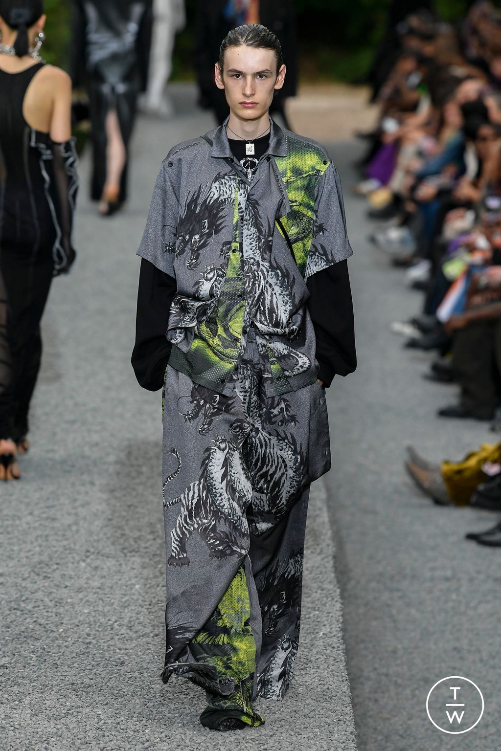 Fashion Week Paris Spring/Summer 2023 look 44 from the Y/PROJECT collection menswear