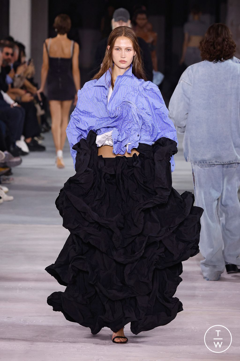 Fashion Week Paris Spring/Summer 2024 look 48 de la collection Y/PROJECT womenswear
