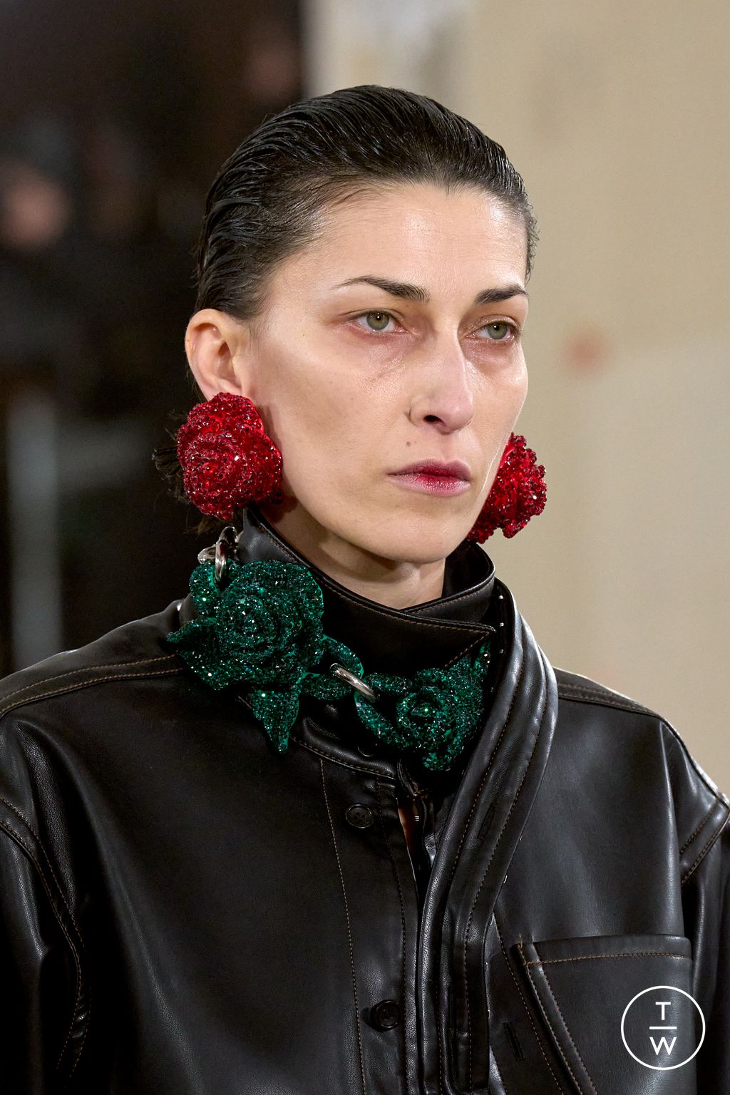 Fashion Week Paris Fall/Winter 2023 look 66 from the Y/PROJECT collection womenswear accessories