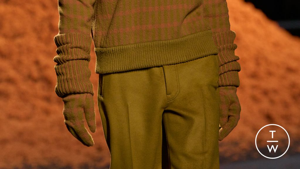 Fashion Week Milan Fall/Winter 2024 look 4 from the ZEGNA collection 男装配饰
