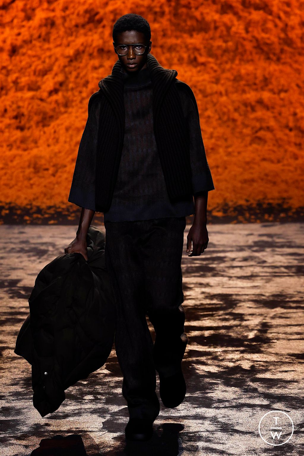 Fashion Week Milan Fall/Winter 2024 look 12 from the ZEGNA collection menswear