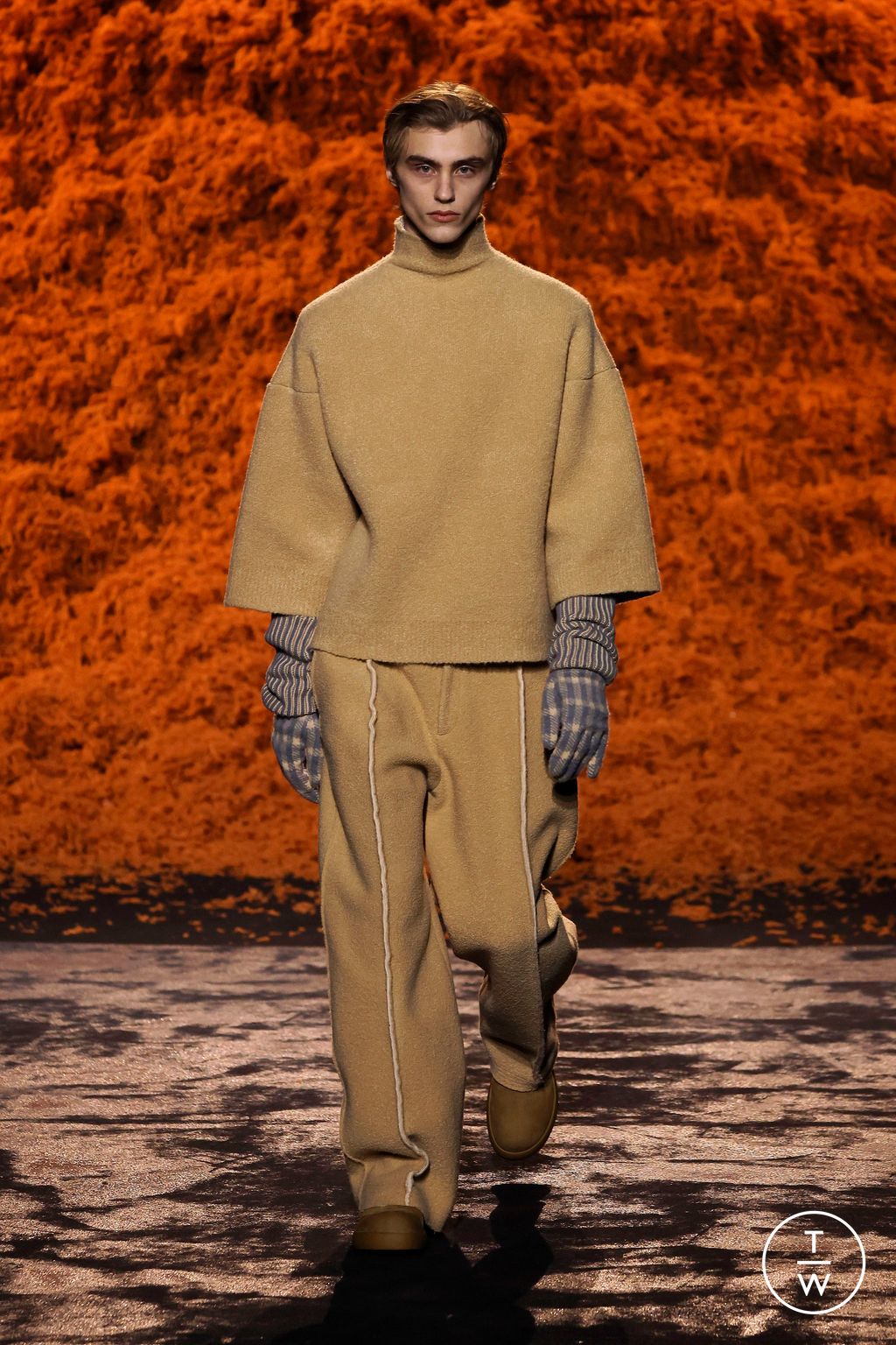 Fashion Week Milan Fall/Winter 2024 look 1 from the ZEGNA collection 男装