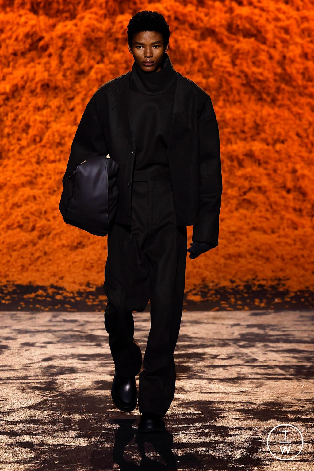 Fashion Week Milan Fall/Winter 2024 look 17 from the ZEGNA collection 男装