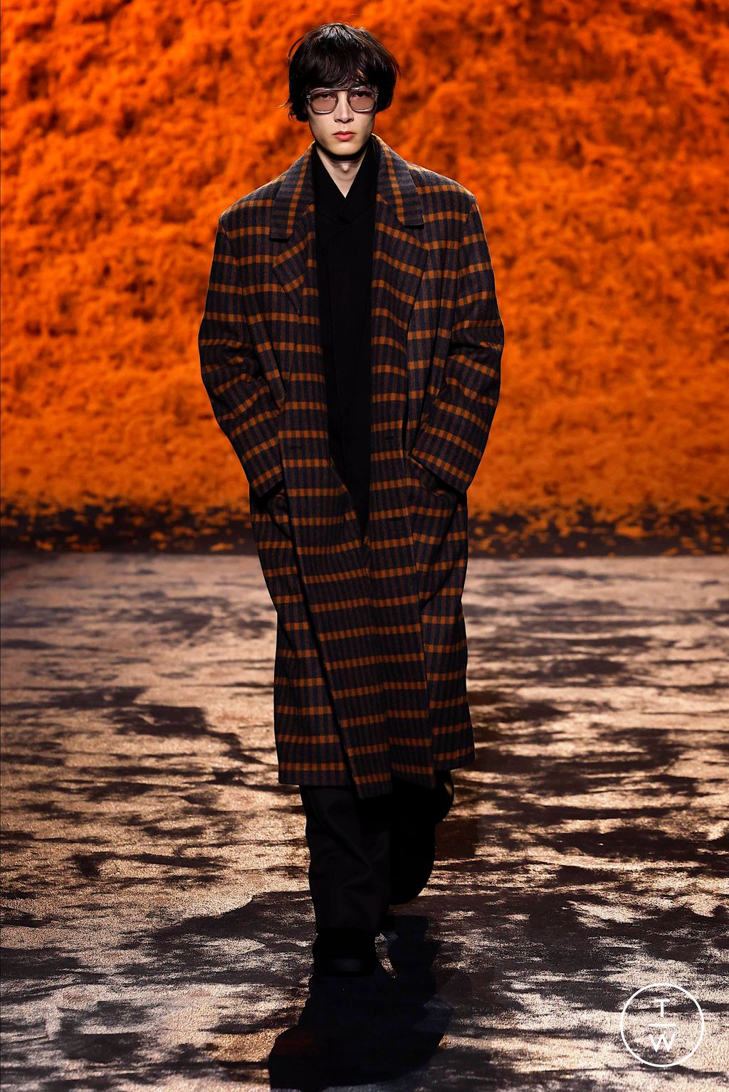 Fashion Week Milan Fall/Winter 2024 look 21 from the ZEGNA collection 男装