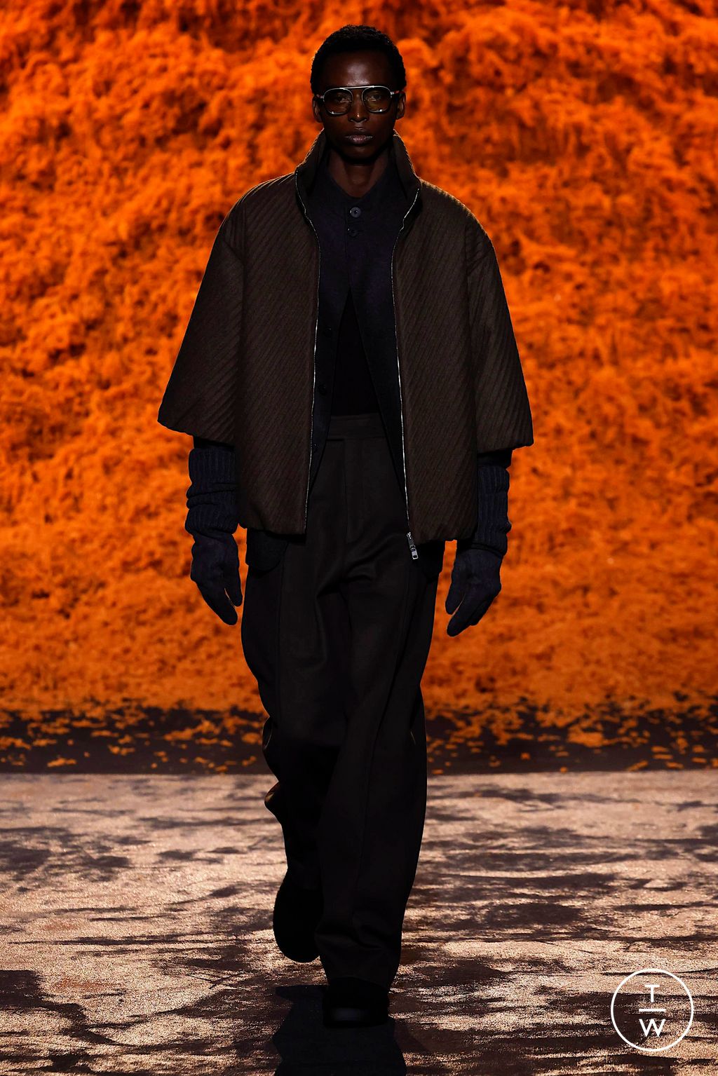 Fashion Week Milan Fall/Winter 2024 look 24 from the ZEGNA collection 男装