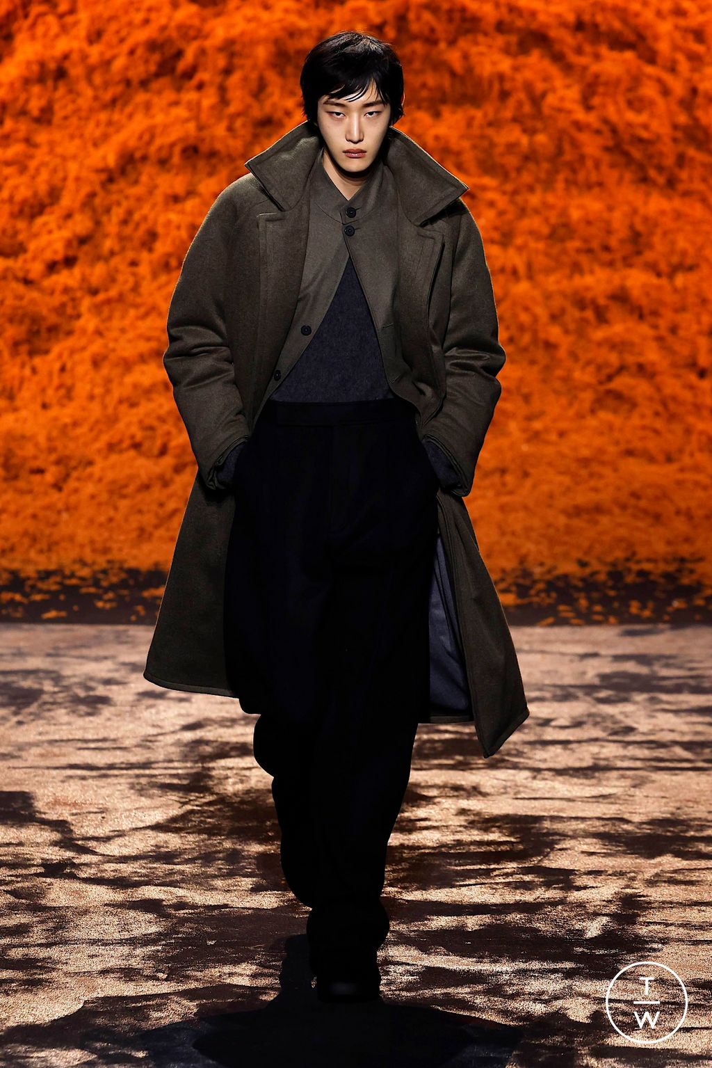 Fashion Week Milan Fall/Winter 2024 look 25 from the ZEGNA collection menswear