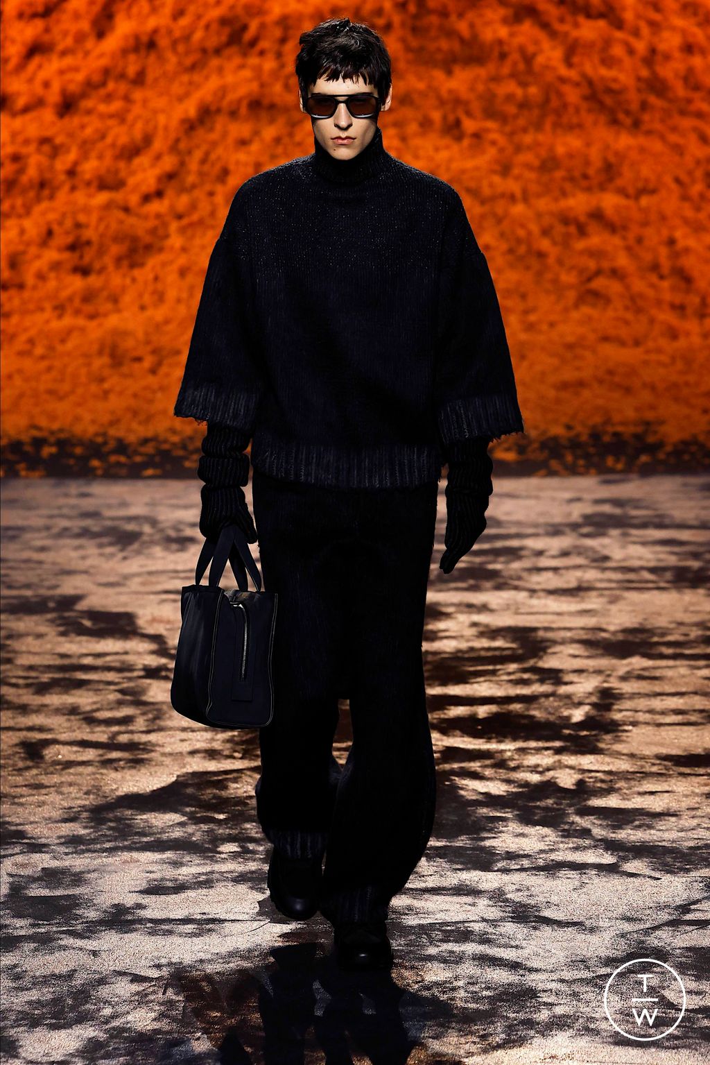Fashion Week Milan Fall/Winter 2024 look 26 from the ZEGNA collection menswear