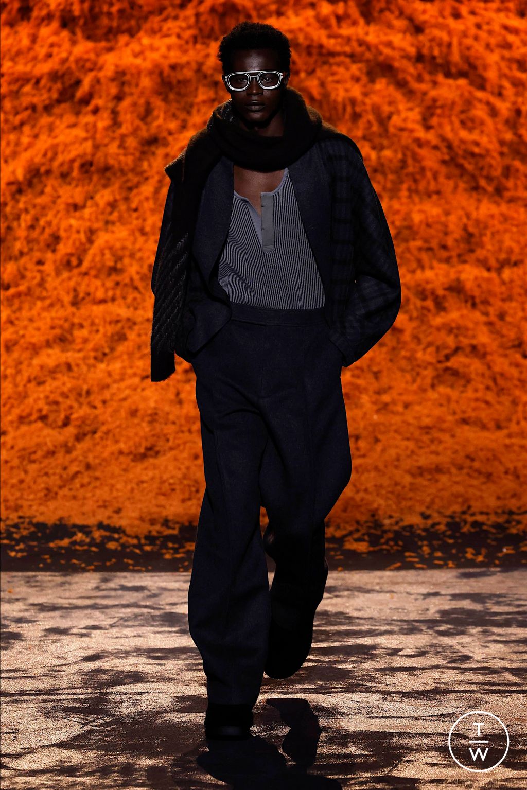 Fashion Week Milan Fall/Winter 2024 look 28 from the ZEGNA collection menswear