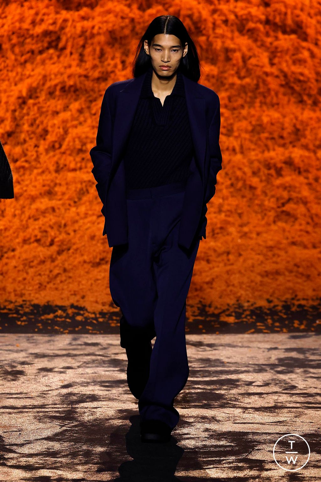 Fashion Week Milan Fall/Winter 2024 look 36 from the ZEGNA collection menswear