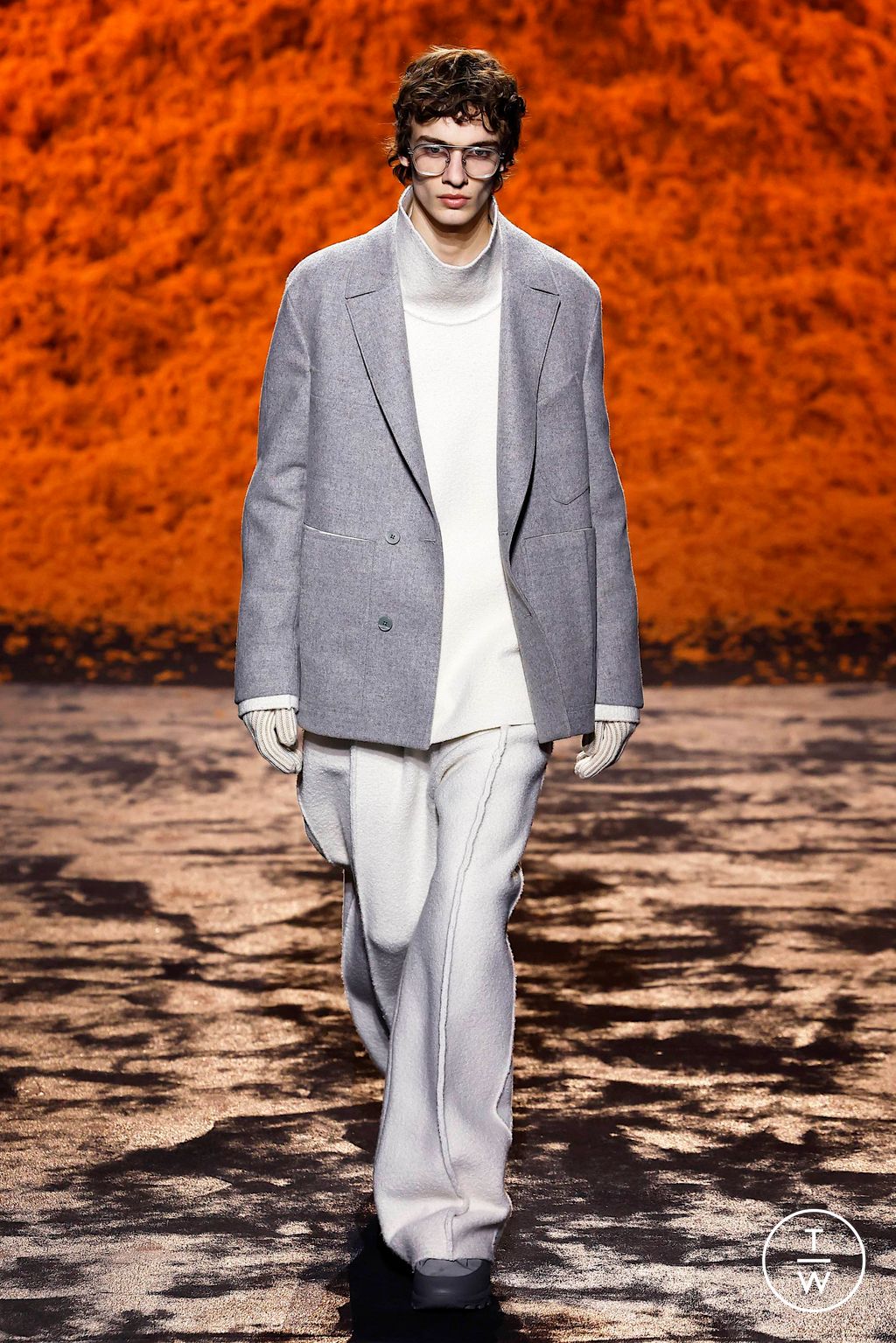 Fashion Week Milan Fall/Winter 2024 look 42 from the ZEGNA collection menswear