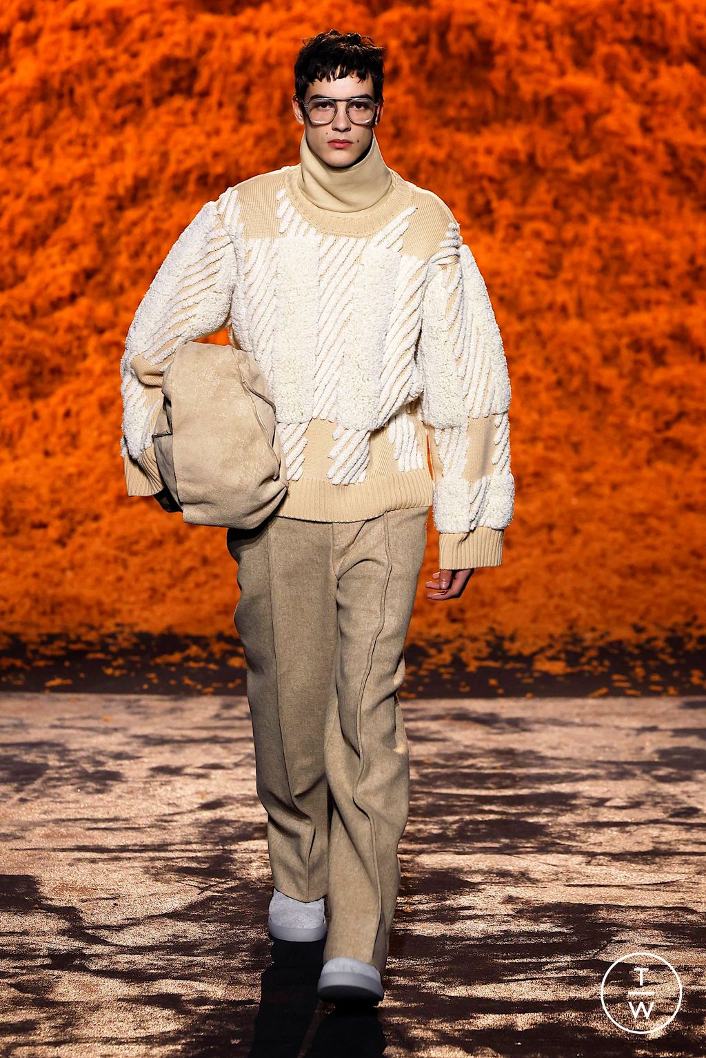 Fashion Week Milan Fall/Winter 2024 look 47 from the ZEGNA collection menswear