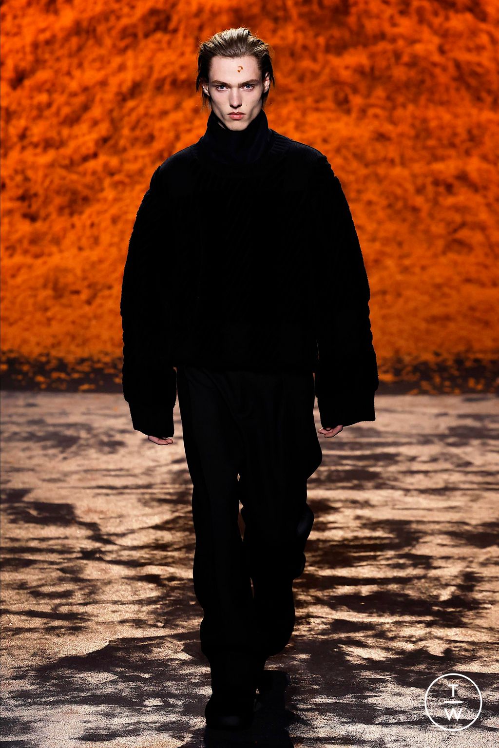 Fashion Week Milan Fall/Winter 2024 look 52 from the ZEGNA collection 男装