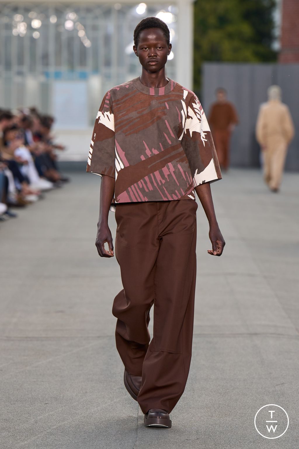 Fashion Week Milan Spring/Summer 2023 look 8 de la collection Ermenegildo Zegna menswear