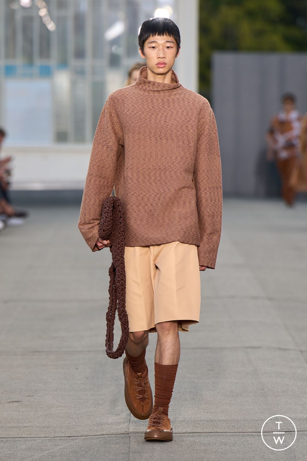Fashion Week Milan Spring/Summer 2023 look 15 from the ZEGNA collection 男装