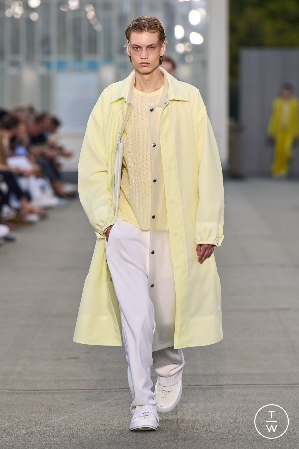 Fashion Week Milan Spring/Summer 2023 look 26 from the ZEGNA collection 男装
