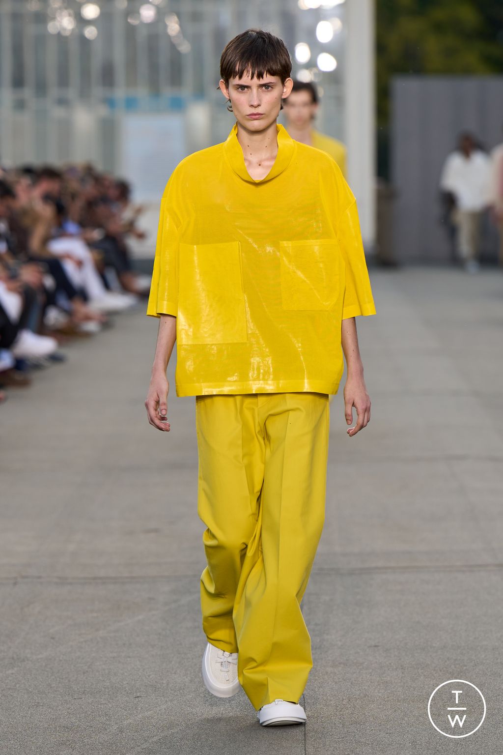 Fashion Week Milan Spring/Summer 2023 look 28 from the ZEGNA collection 男装