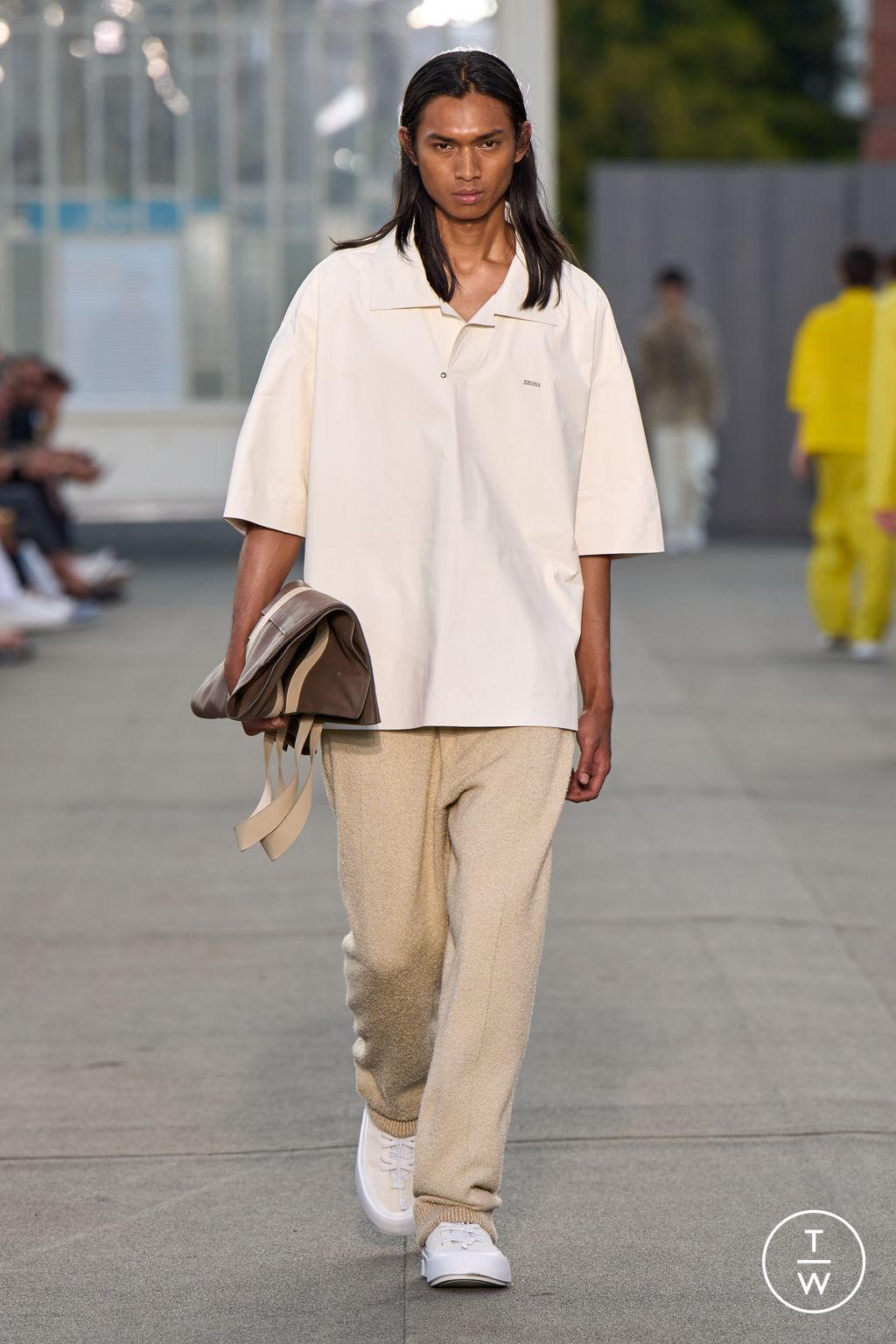 Fashion Week Milan Spring/Summer 2023 look 31 from the ZEGNA collection 男装