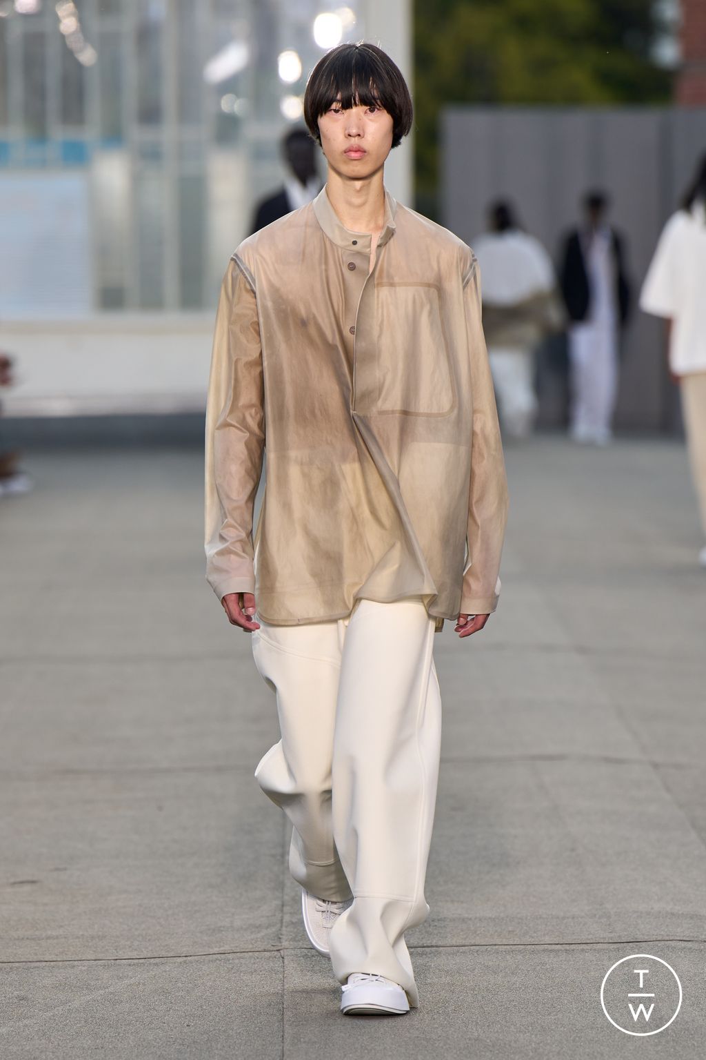 Fashion Week Milan Spring/Summer 2023 look 34 from the ZEGNA collection menswear