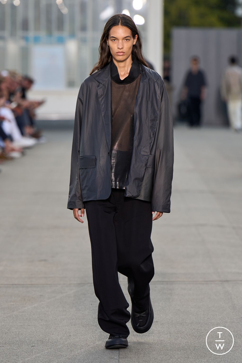 Fashion Week Milan Spring/Summer 2023 look 38 from the ZEGNA collection 男装