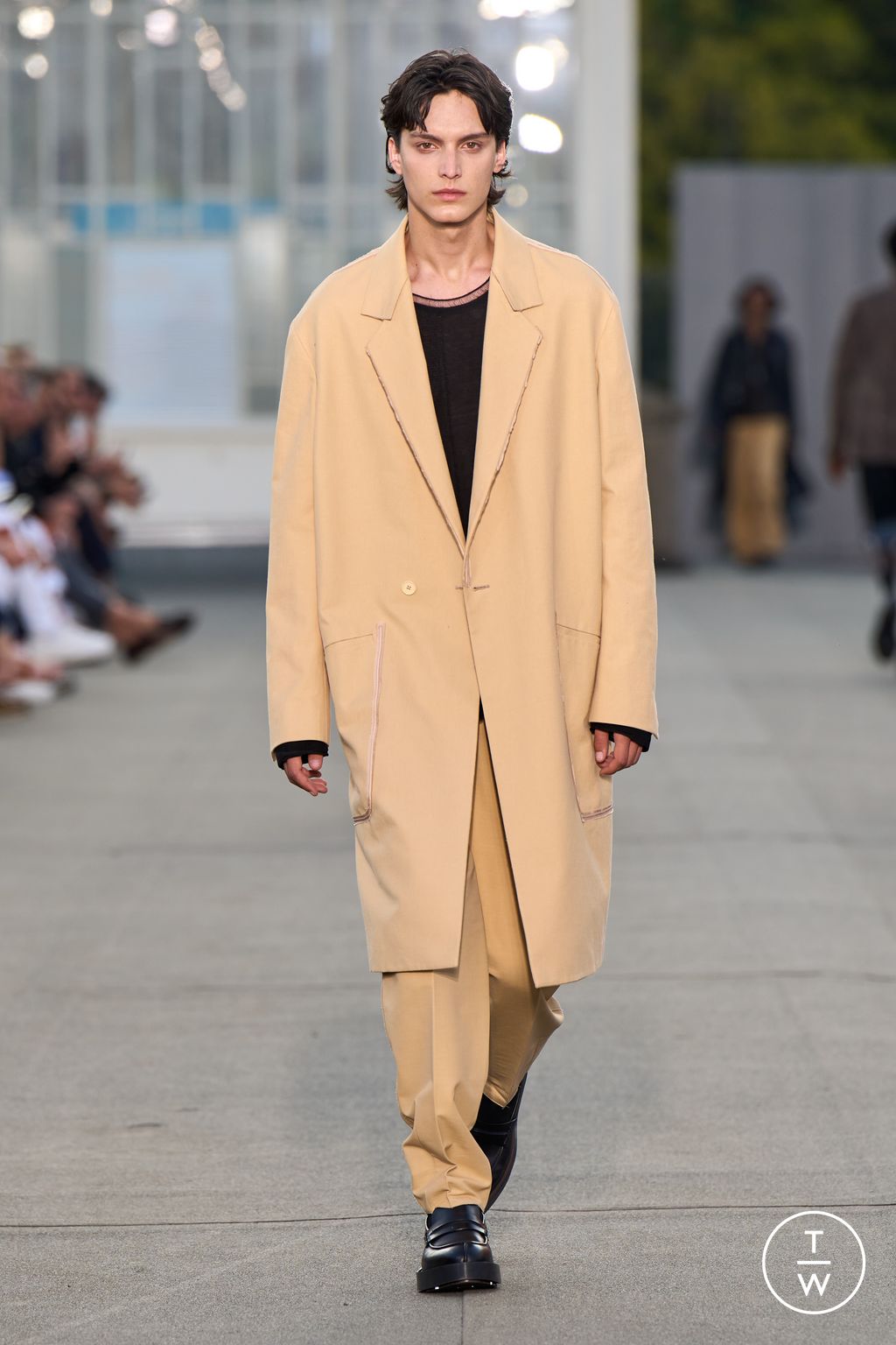 Fashion Week Milan Spring/Summer 2023 look 47 from the ZEGNA collection 男装