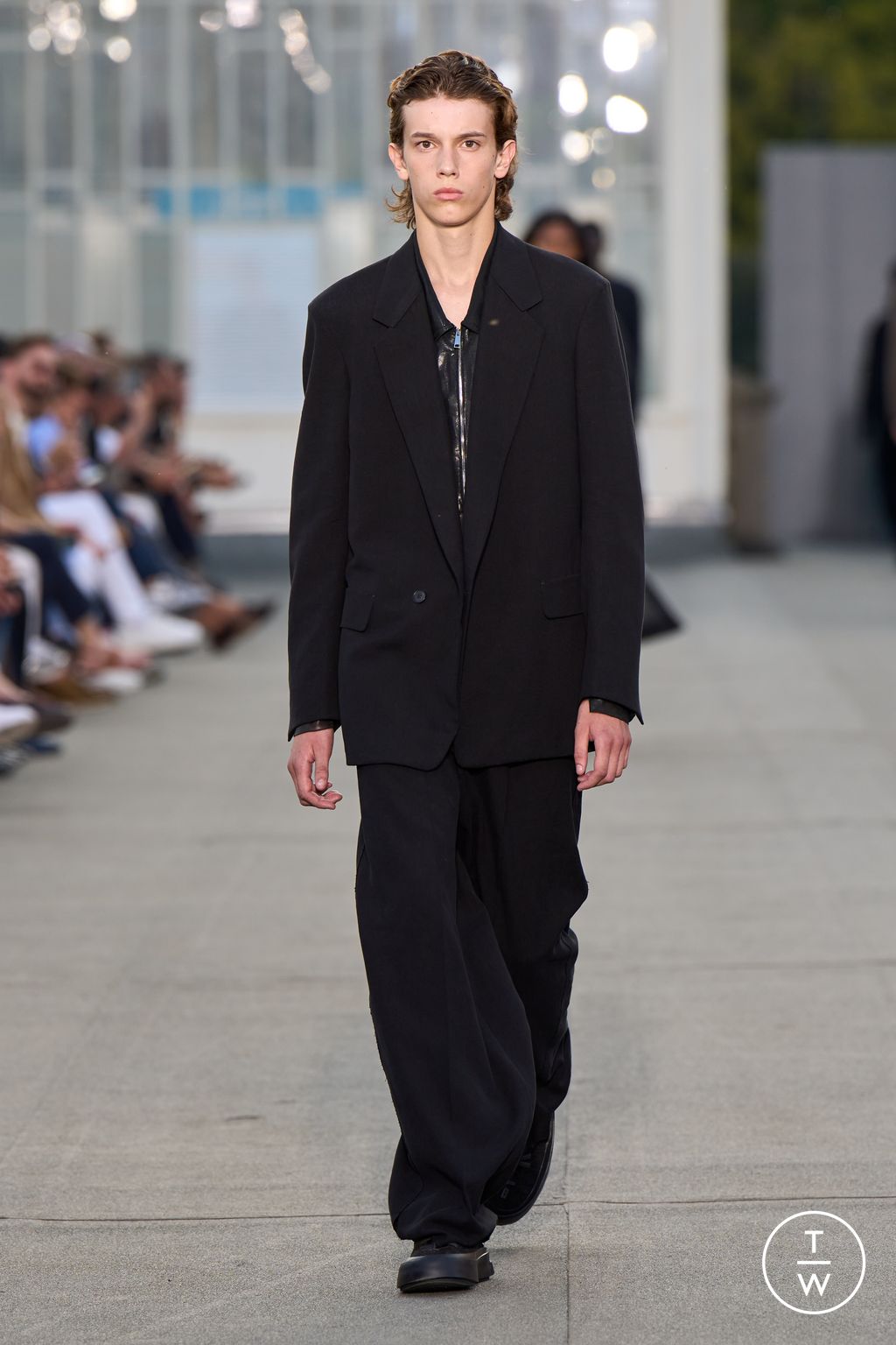 Fashion Week Milan Spring/Summer 2023 look 49 from the ZEGNA collection 男装