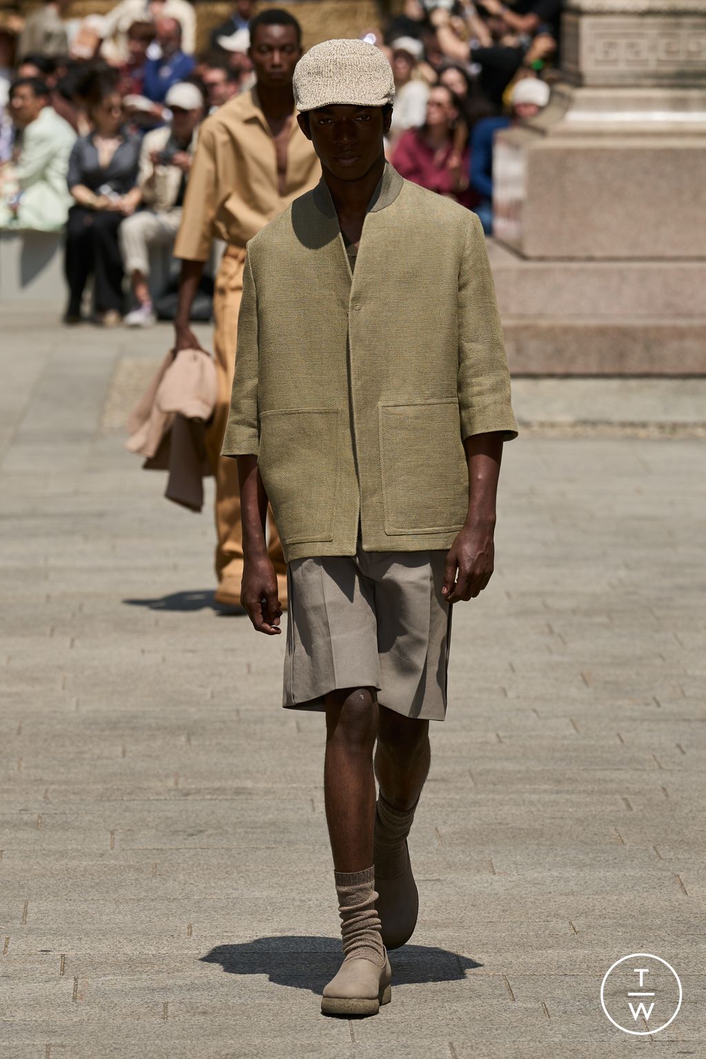 Fashion Week Milan Spring/Summer 2024 look 31 from the ZEGNA collection 男装