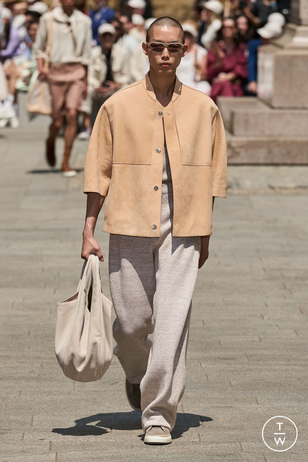 Fashion Week Milan Spring/Summer 2024 look 44 de la collection ZEGNA menswear