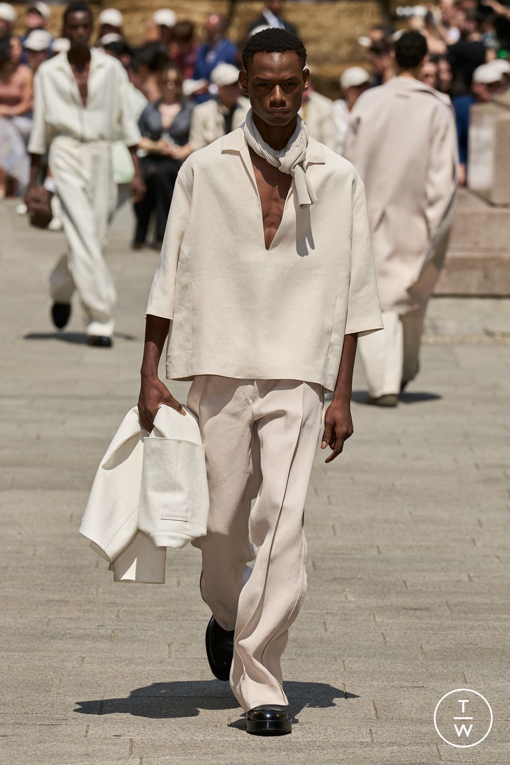 Fashion Week Milan Spring/Summer 2024 look 53 from the ZEGNA collection menswear
