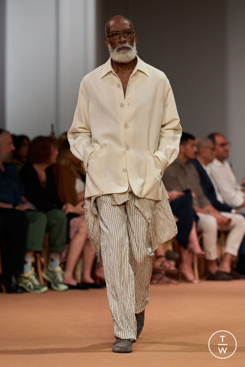 Fashion Week Milan Spring/Summer 2026 look 2 de la collection ZEGNA menswear
