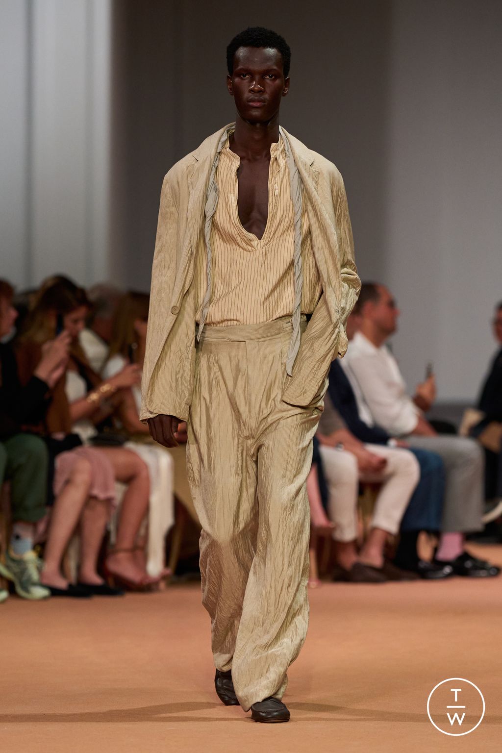 Fashion Week Milan Spring/Summer 2026 look 3 de la collection ZEGNA menswear