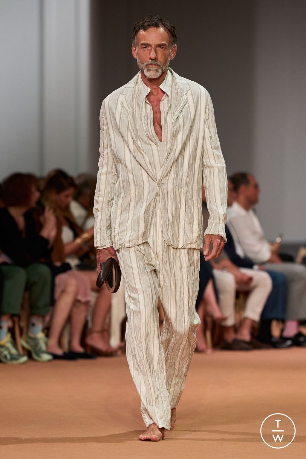 Fashion Week Milan Spring/Summer 2026 look 4 from the ZEGNA collection 男装