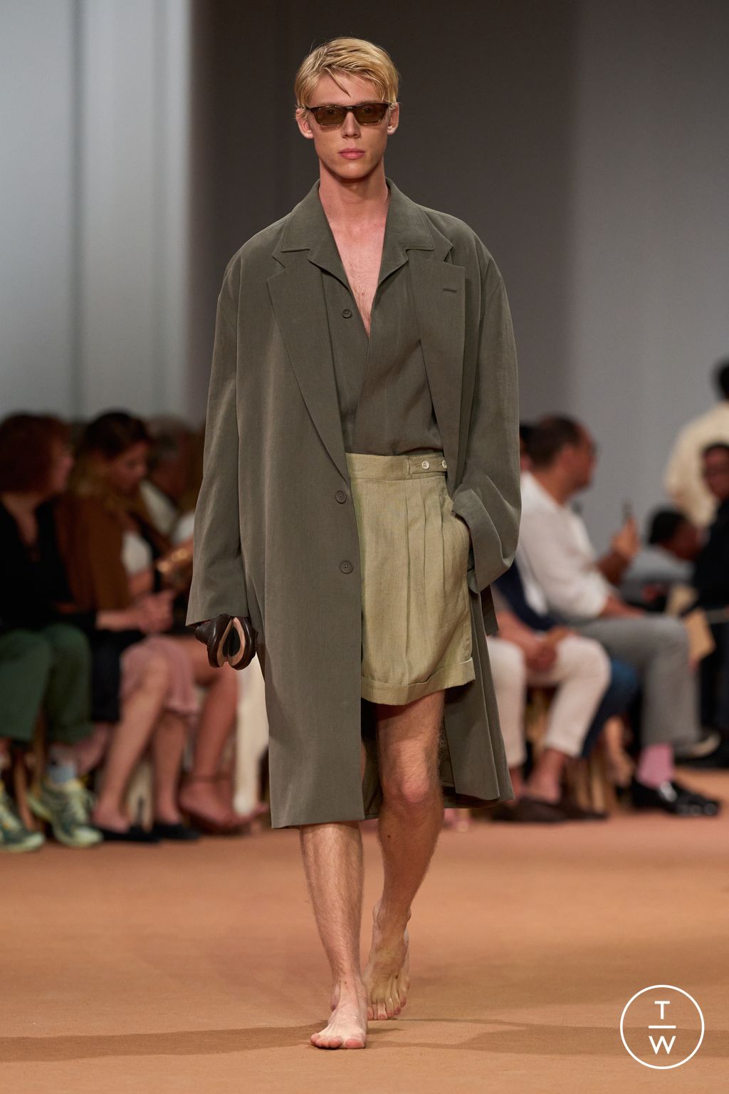 Fashion Week Milan Spring/Summer 2026 look 8 de la collection ZEGNA menswear