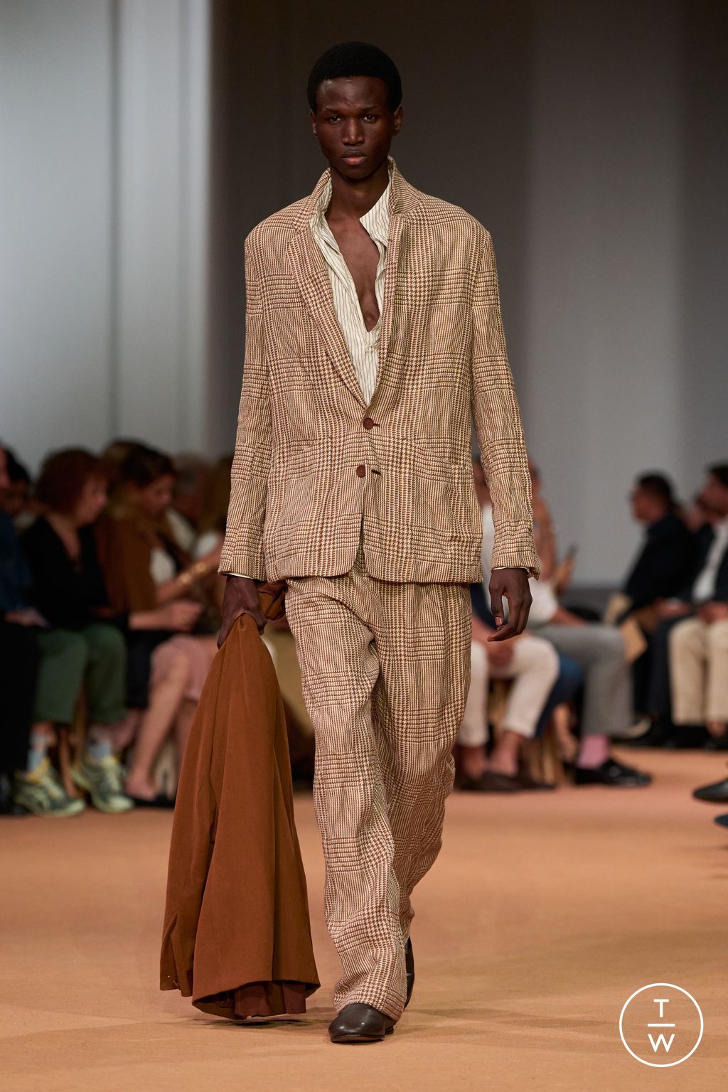 Fashion Week Milan Spring/Summer 2026 look 9 from the ZEGNA collection menswear
