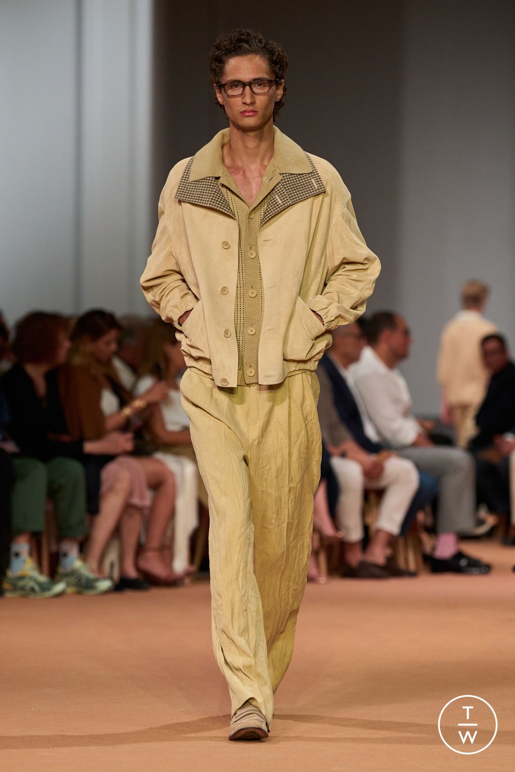 Fashion Week Milan Spring/Summer 2026 look 12 from the ZEGNA collection menswear