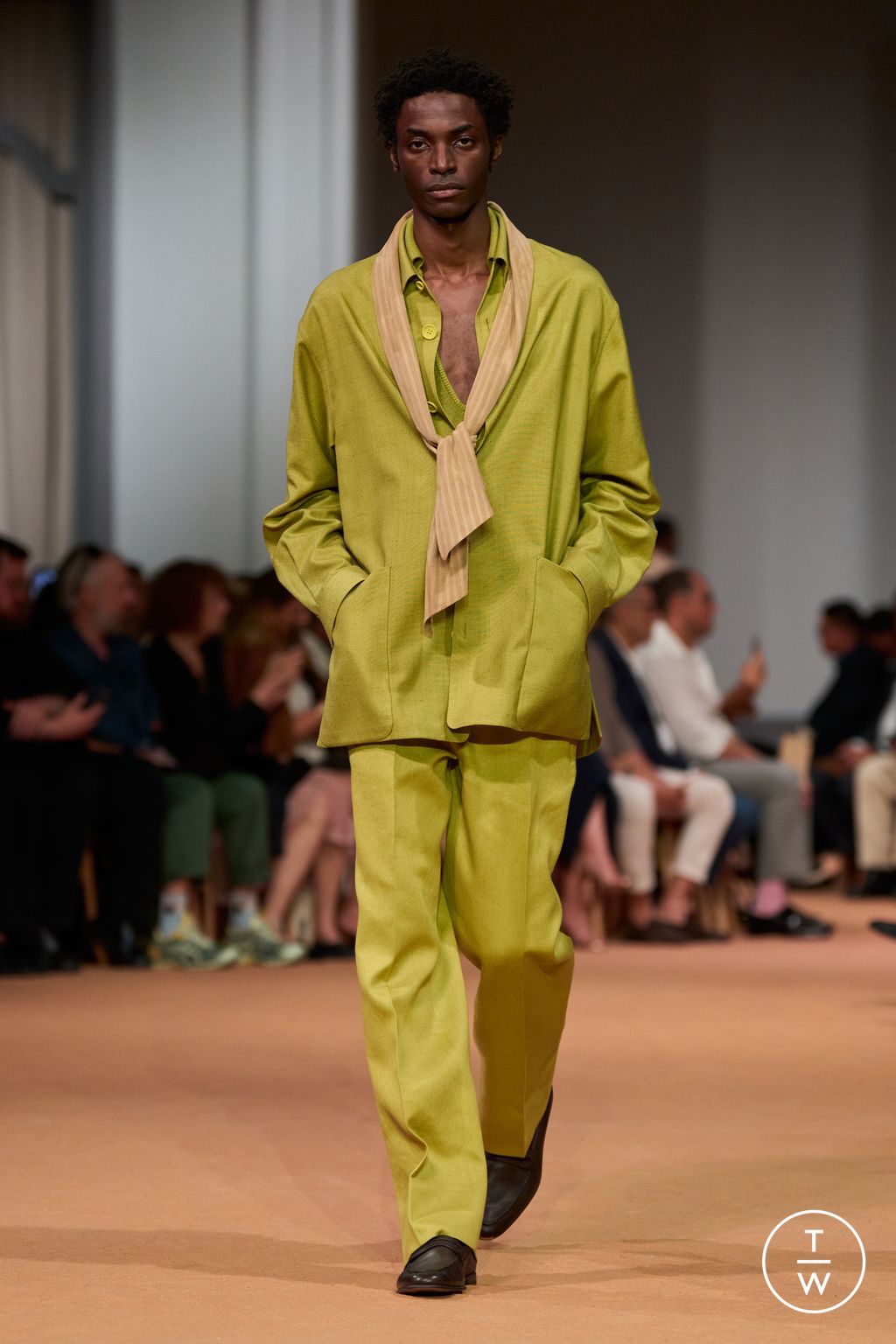 Fashion Week Milan Spring/Summer 2026 look 14 de la collection ZEGNA menswear