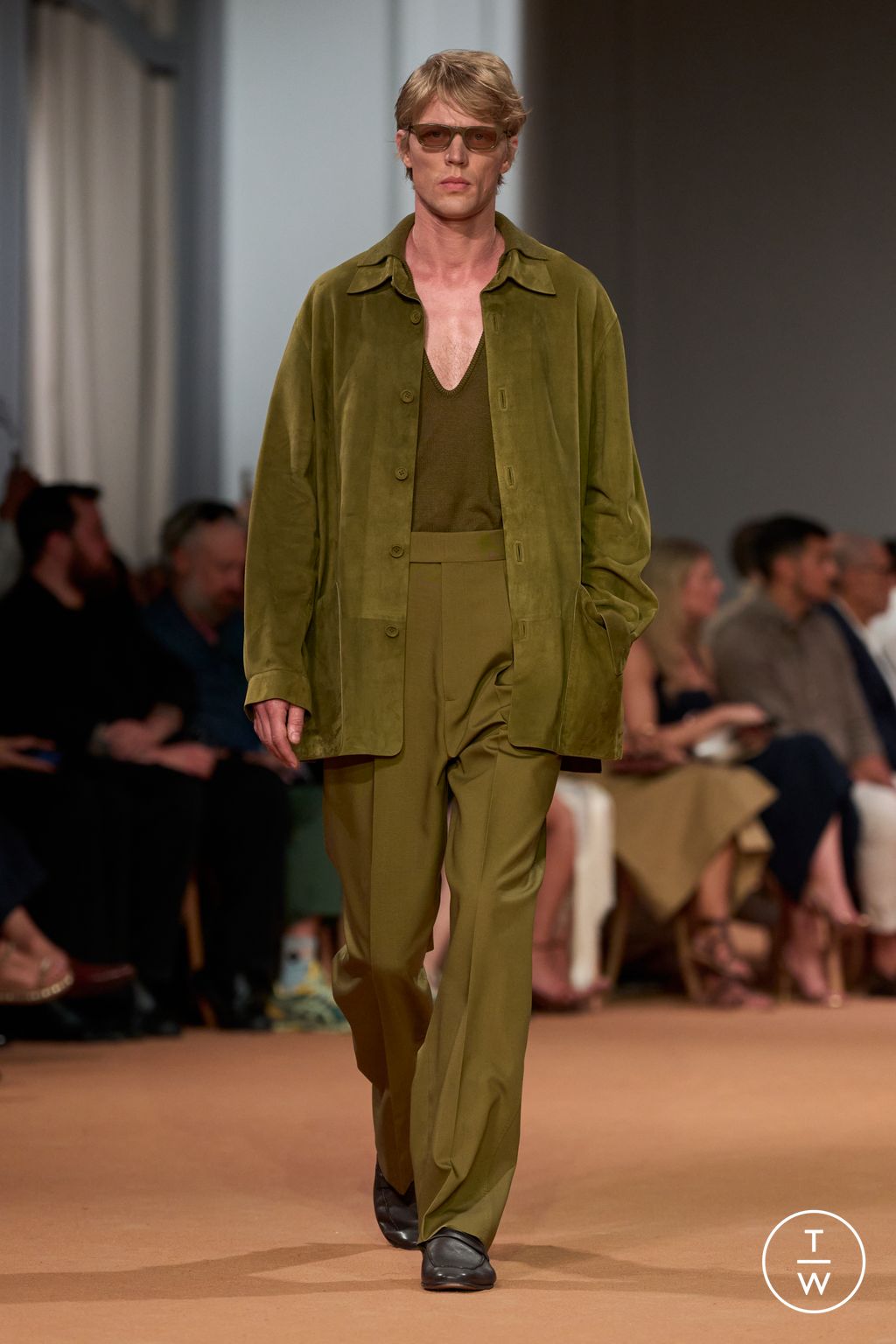 Fashion Week Milan Spring/Summer 2026 look 19 from the ZEGNA collection 男装