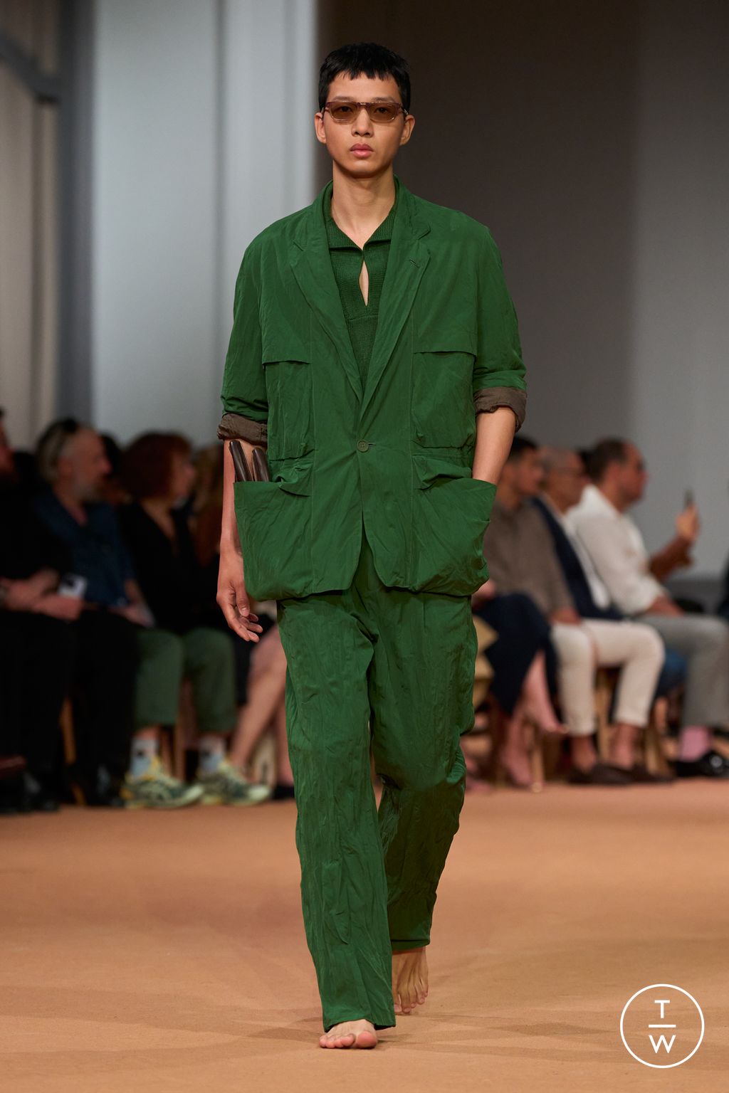 Fashion Week Milan Spring/Summer 2026 look 22 de la collection ZEGNA menswear
